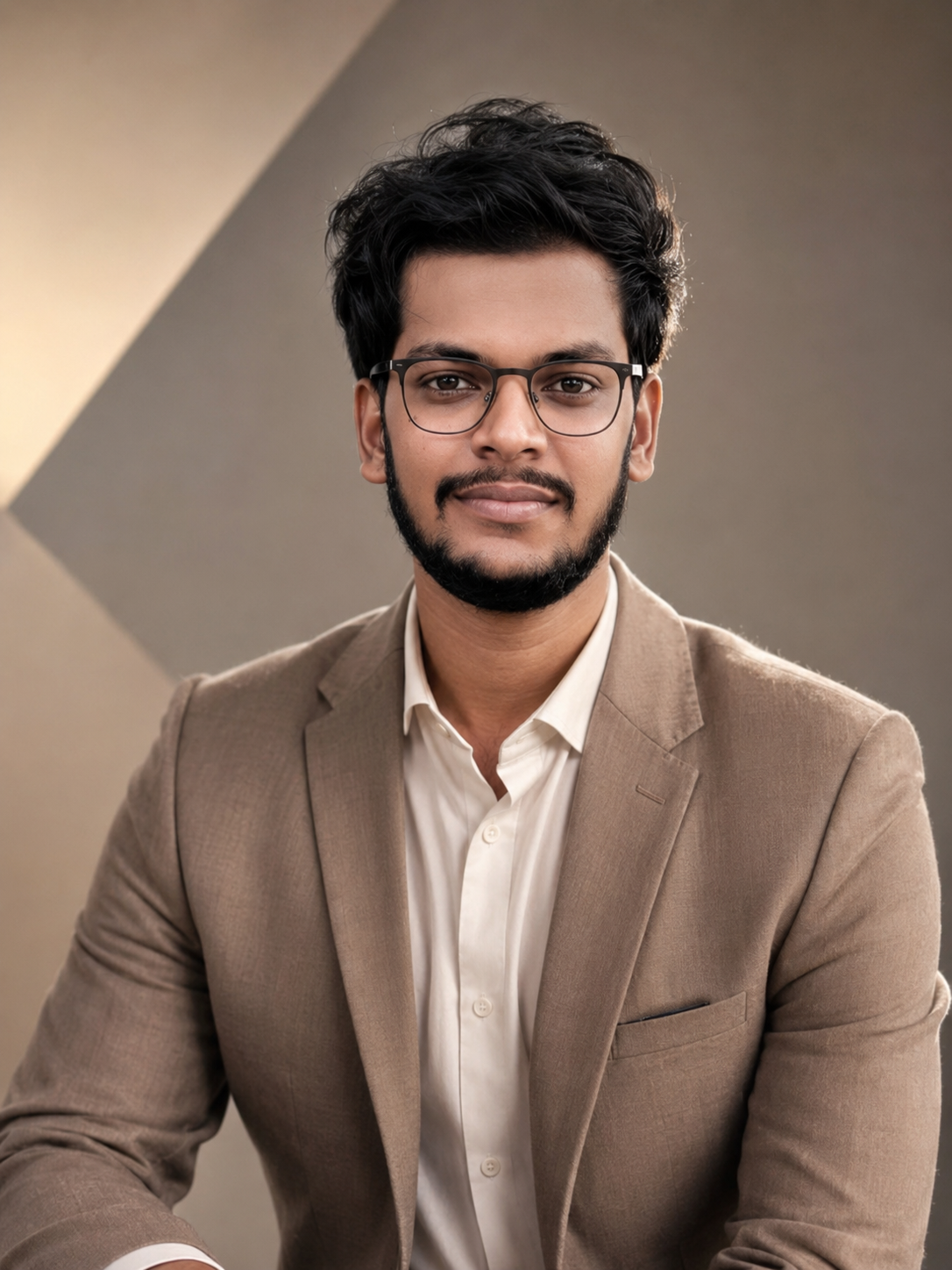 Vignesh designer portrait